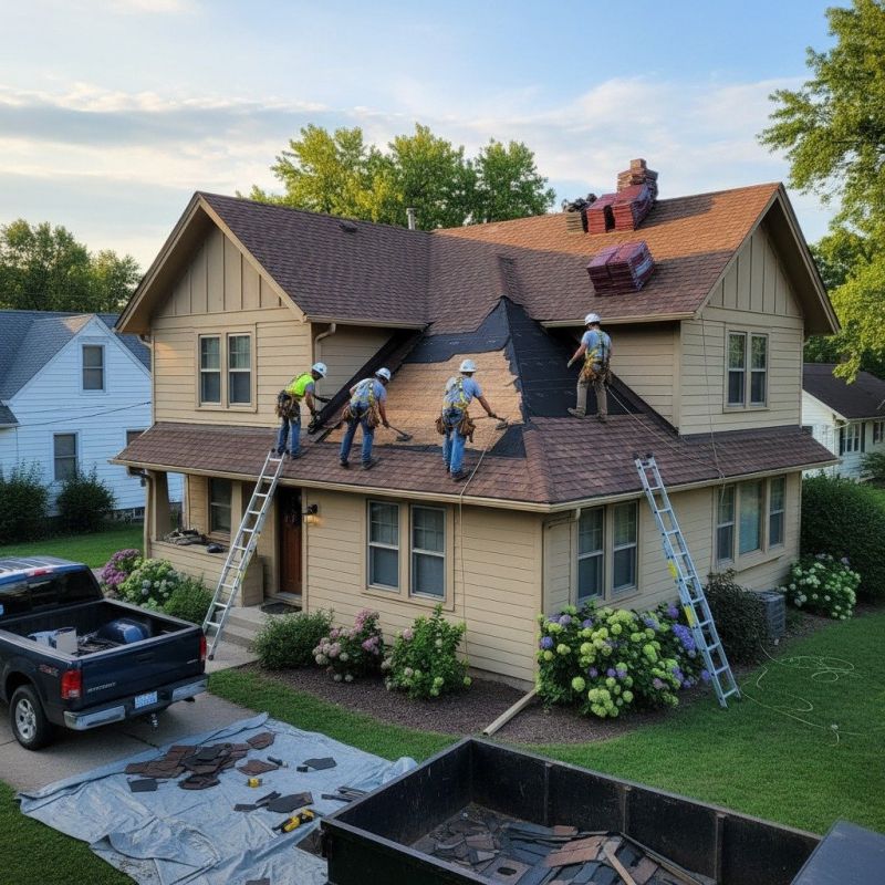Roof Shingles Replacement detail